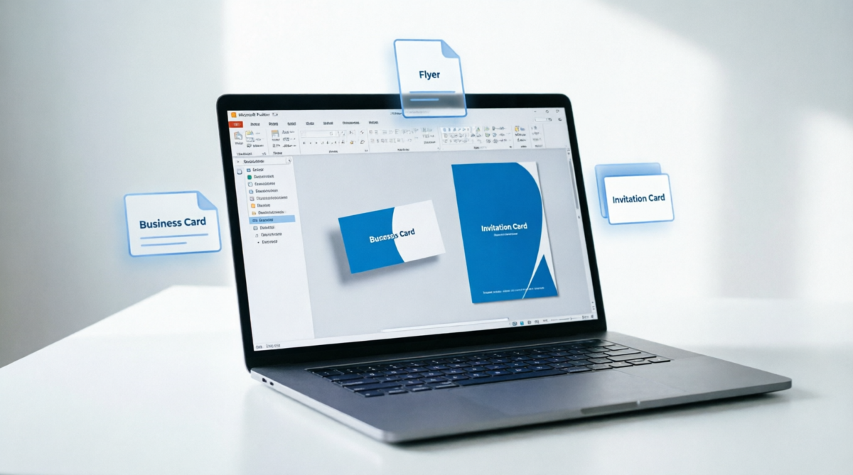 UCE ICT Microsoft Publisher practical exam guide showing desktop publishing layout