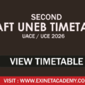 2026 UACE Examination Timetable UCE Timetable 2026