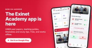 Exinet Academy App 2026: Free UCE and UACE Papers, Marking / scoring guide Guides and Offline Revision