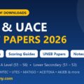 UCE and UACE past papers
